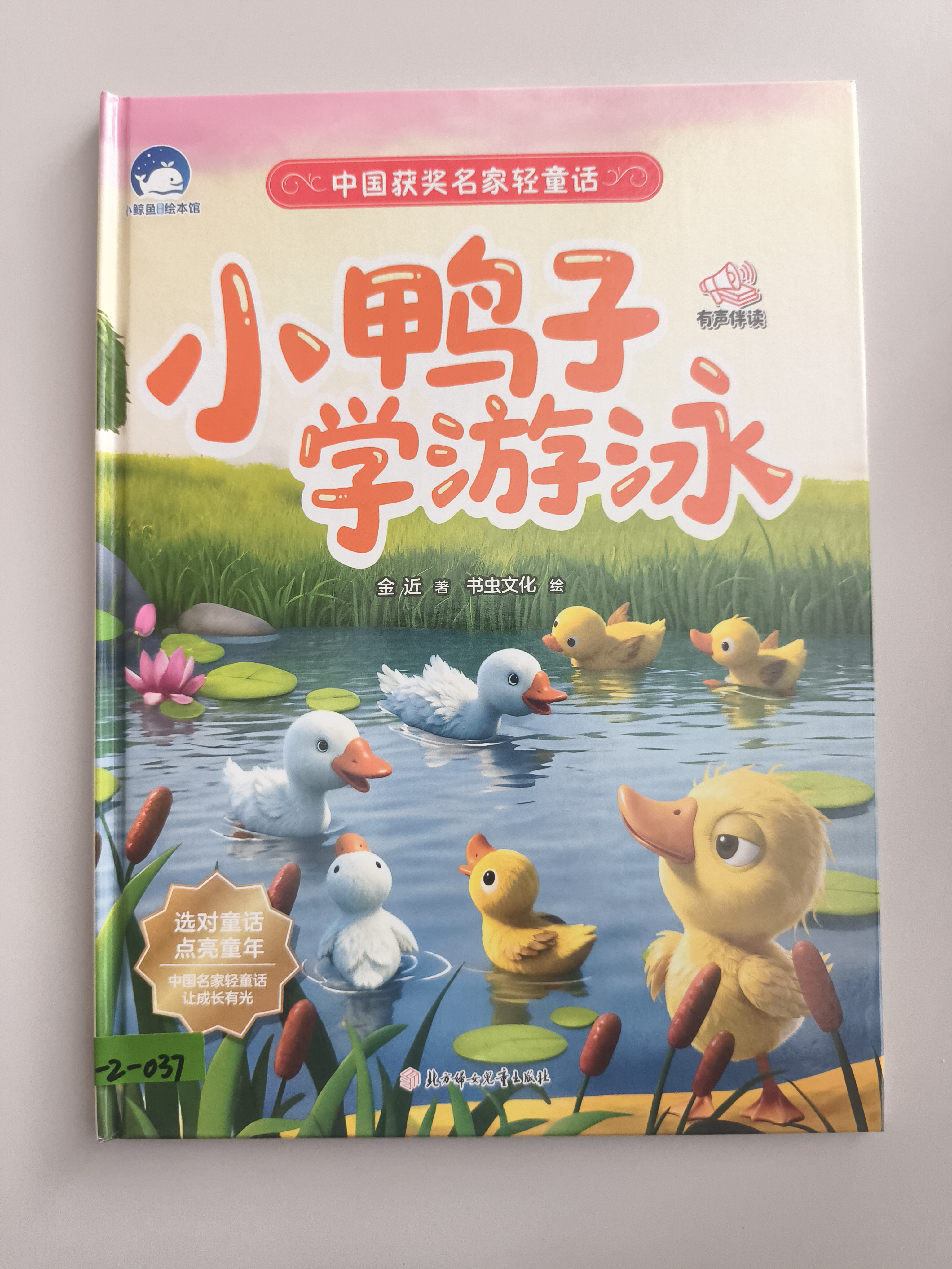 小鸭子学游泳　